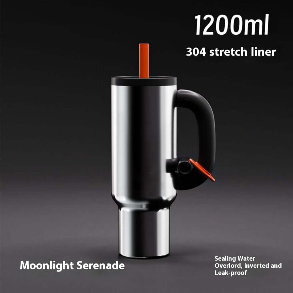 Dopamine Overlord Handle Straw Stainless Steel Vacuum Cup Abysaz Kollectionz