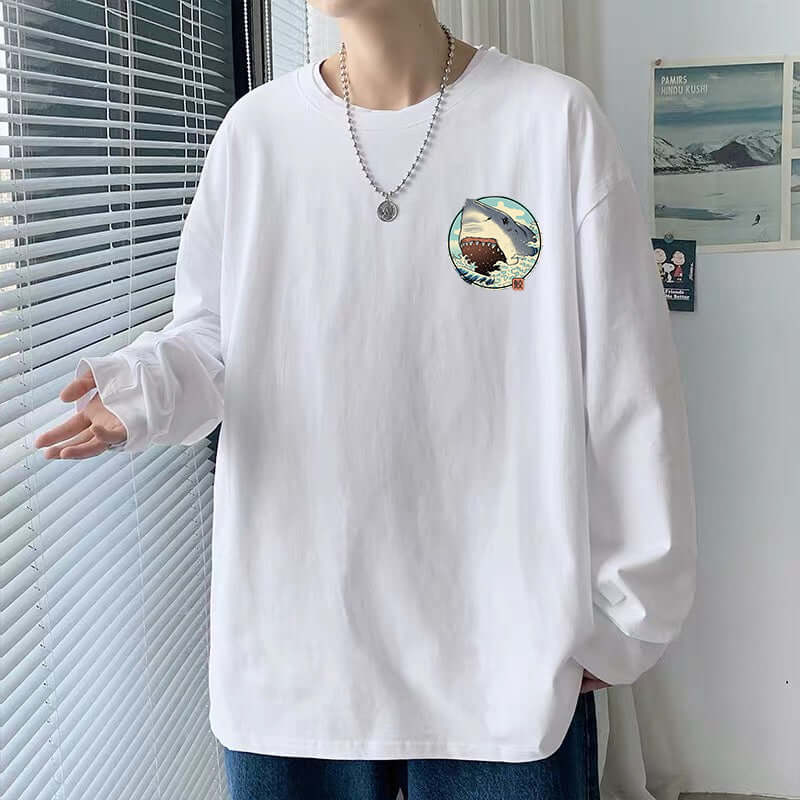 Loose Autumn Clothes Student Men Plus Size - Abysaz Kollectionz