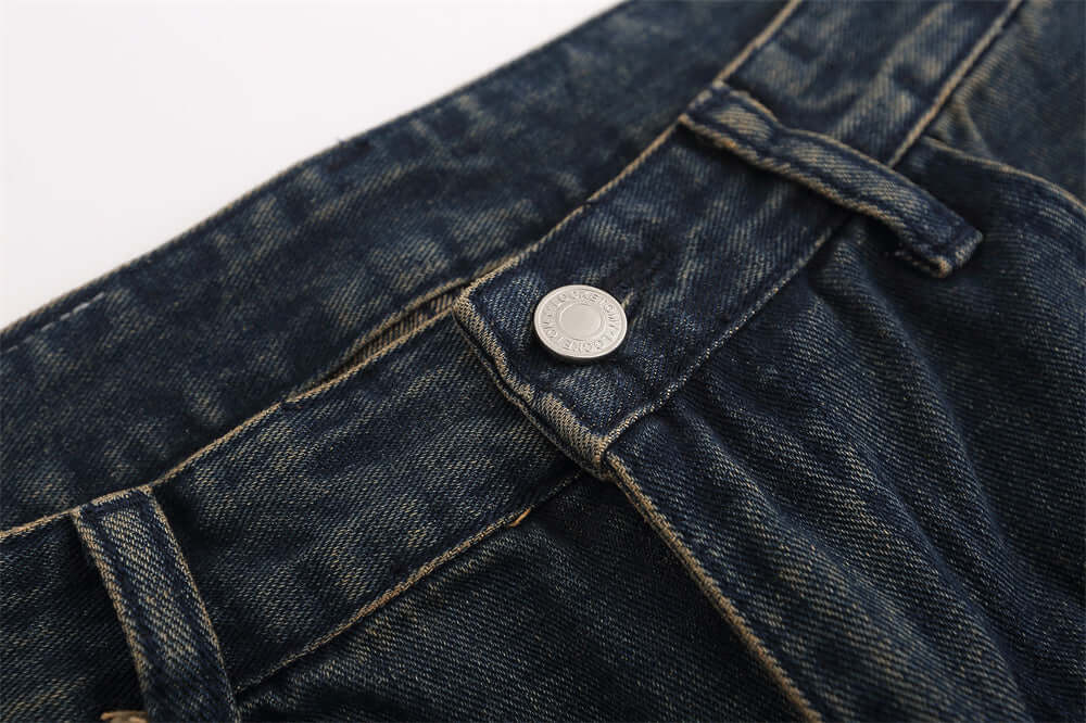 Fashion Personality Straight Jeans Men - Abysaz Kollectionz