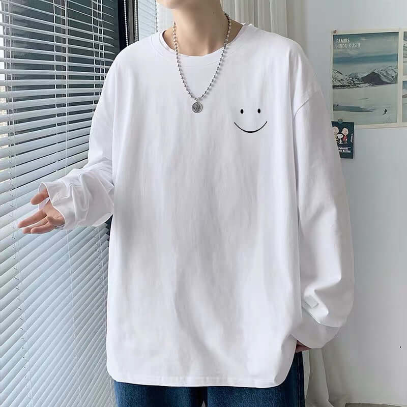 Loose Autumn Clothes Student Men Plus Size - Abysaz Kollectionz