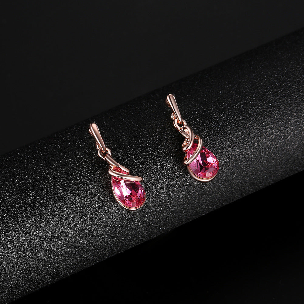 Alloy Gemstone Jewellery Set Necklace Abysaz Kollectionz