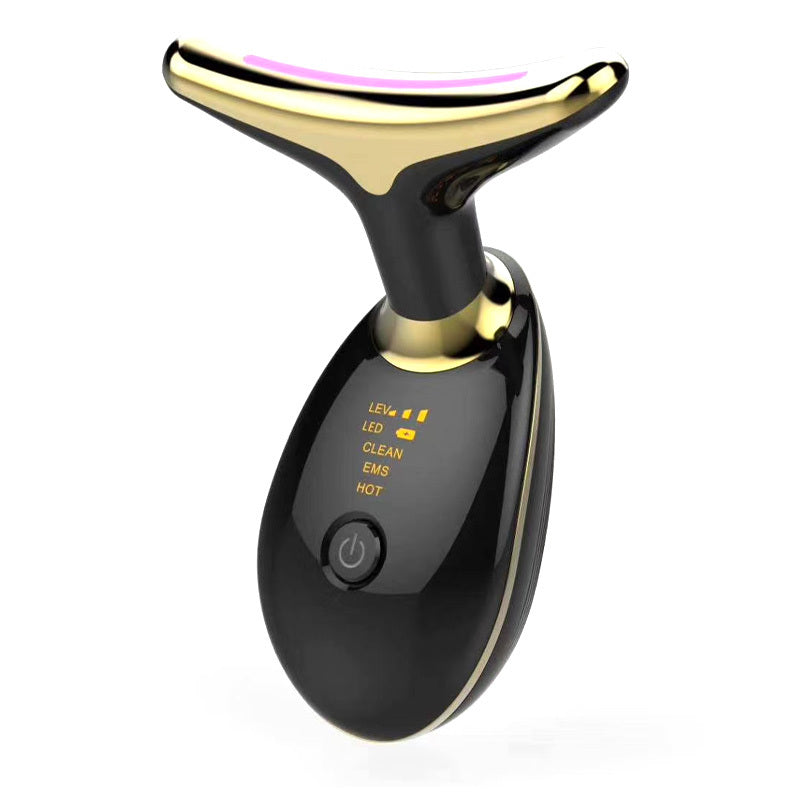 EMS Thermal Neck Lifting And Tighten Massager Electric Microcurrent Wrinkle Remover Abysaz Kollectionz