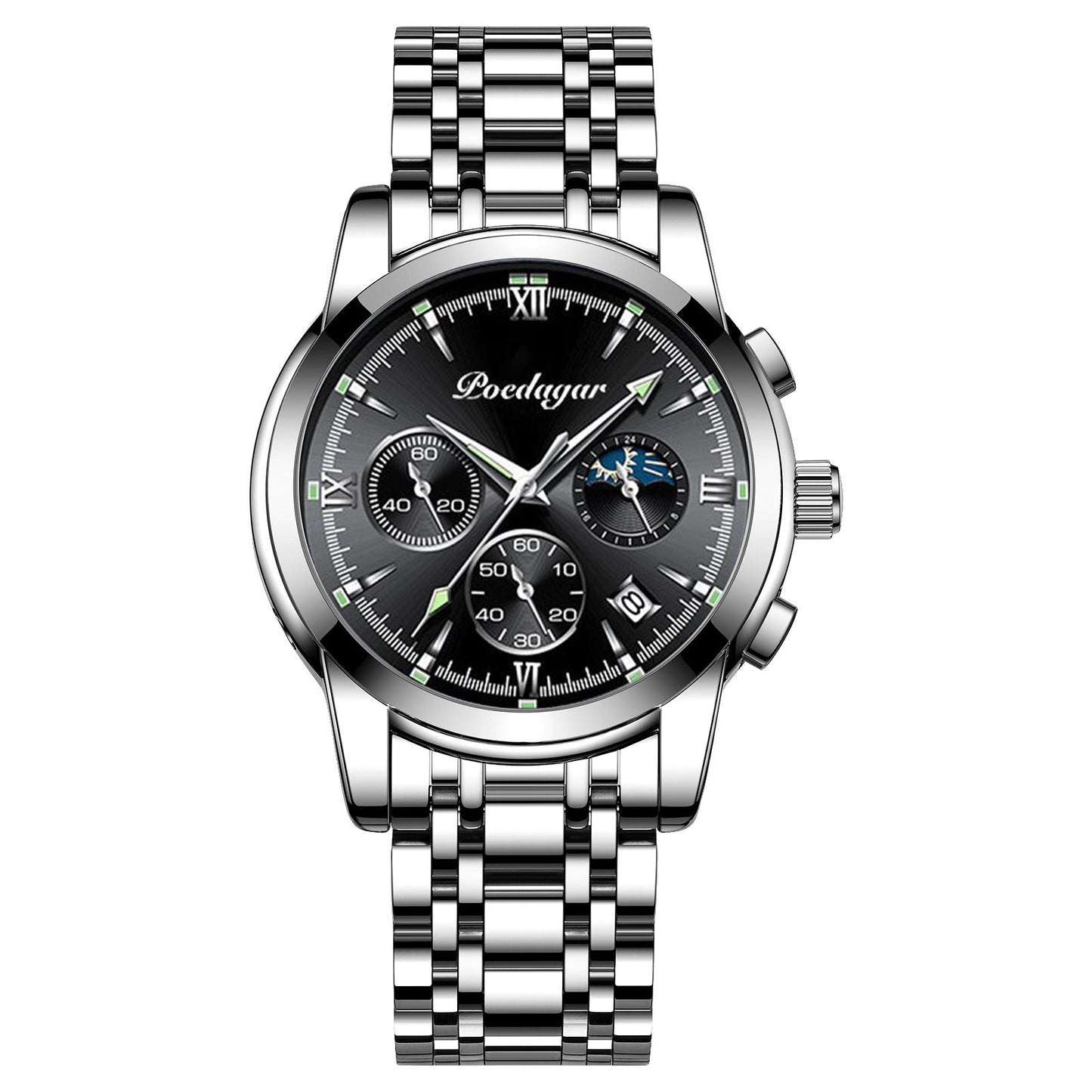 Multifunctional Men's Watch Luminous Waterproof Quartz Wrist Watch Abysaz Kollectionz