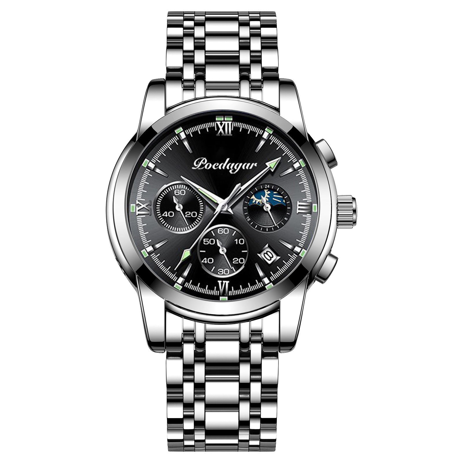 Multifunctional Men's Watch Luminous Waterproof Quartz Wrist Watch Abysaz Kollectionz
