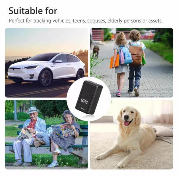 Magnetic GF07 Mini GPS Real Time Car Location Tracker GSM-GPRS Tracking Device Abysaz Kollectionz