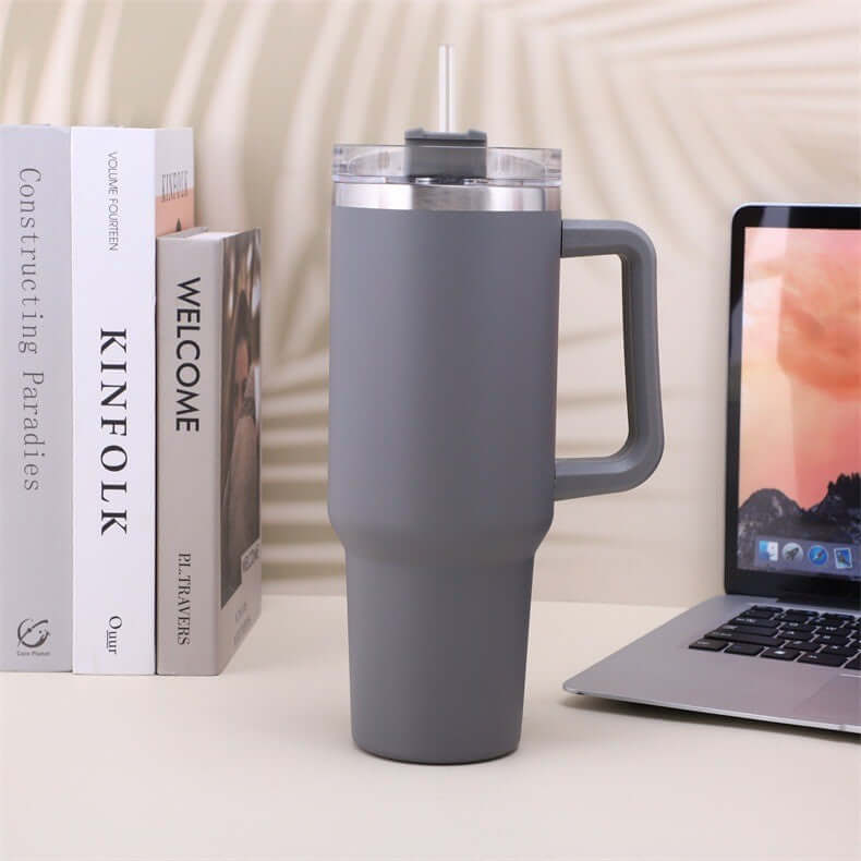 Stainless Steel Coffee Cup Handle Water Cup Cup Metal - Abysaz Kollectionz