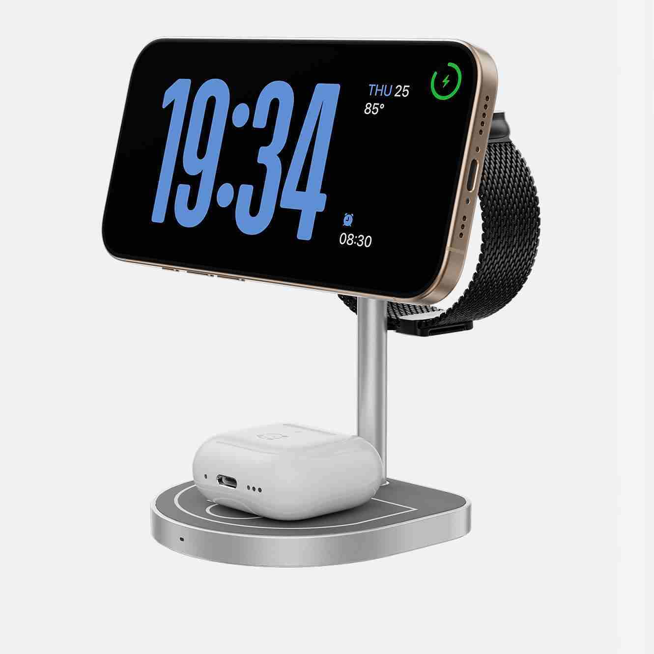 Three-in-one Basketball Magnetic Wireless Charger Abysaz Kollectionz