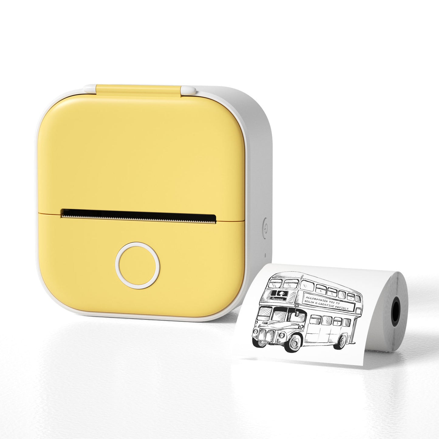 Portable Mini Thermal Label Printer Home Photo Printer Student Wrong Question Printer Bluetooth-compatible Mini Label Printer Price Tag Abysaz Kollectionz
