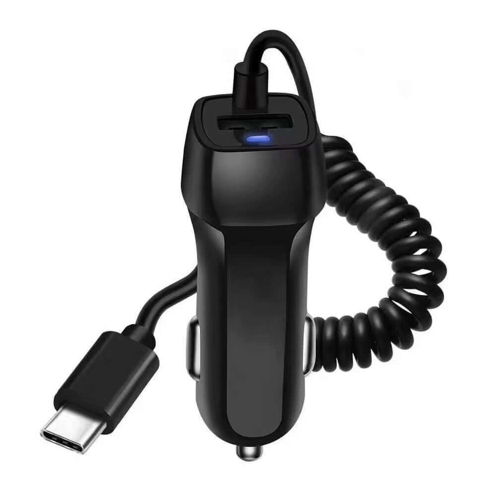 USB Car Charger With Cable - Abysaz Kollectionz