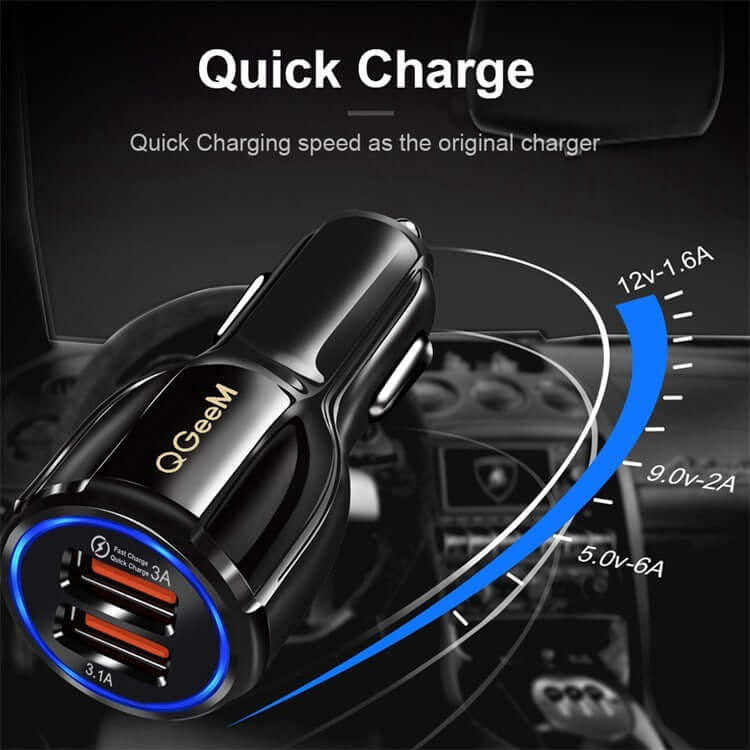 Smart Car Charger Abysaz Kollectionz
