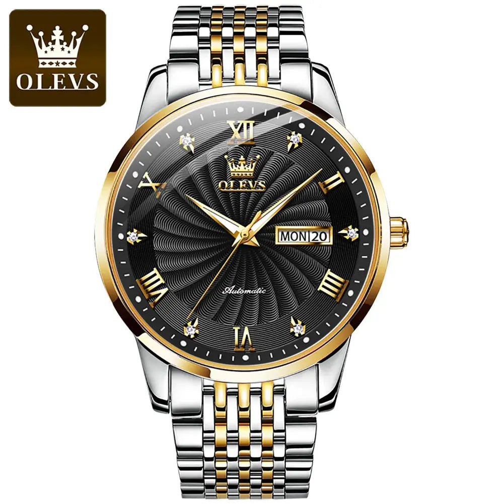 Top Brand Luxury Watch for Men Automatic Movement Mechanical Male Wristwatch Waterproof Stainless Steel Men'S Watches