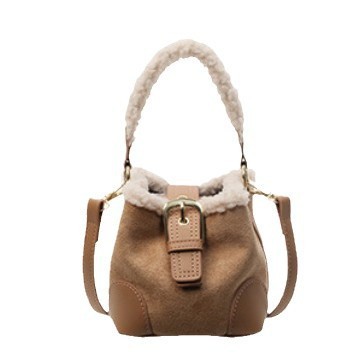 Crossbody Bags Women Shoulder Bag Casual Retro Plush Bag Versatile Plush Designer Bags Purse And Handbags Female Bags - Abysaz Kollectionz