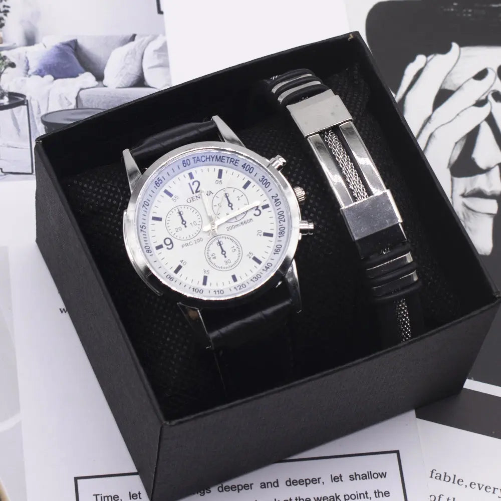 Blue Light Glass Wrist Watch Men New Watches - Abysaz Kollectionz