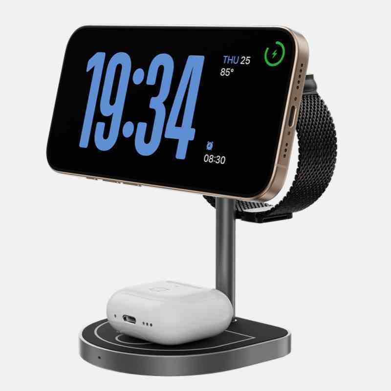 Three-in-one Basketball Magnetic Wireless Charger Abysaz Kollectionz
