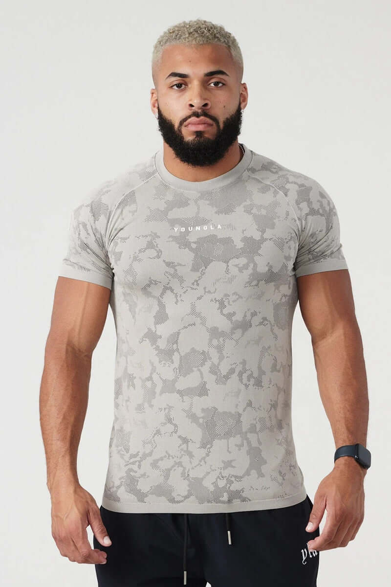 Workout Clothes Camouflage Sports T-shirt Men - Abysaz Kollectionz