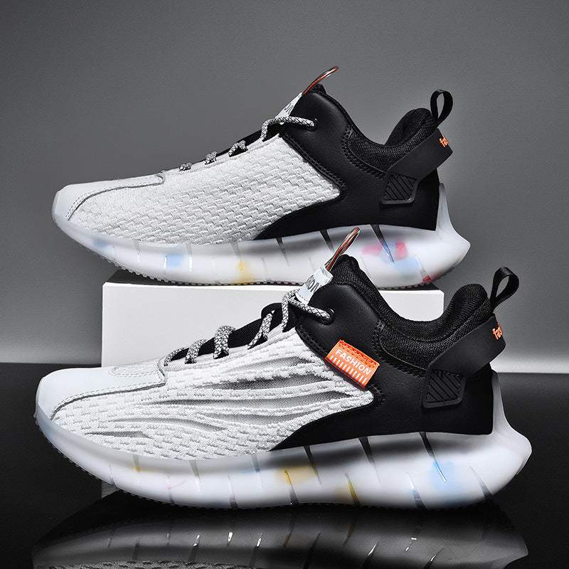 Breathable Sports Shoes Net Shoes Popcorn Trendy Shoes Casual Running Shoes Abysaz Kollectionz