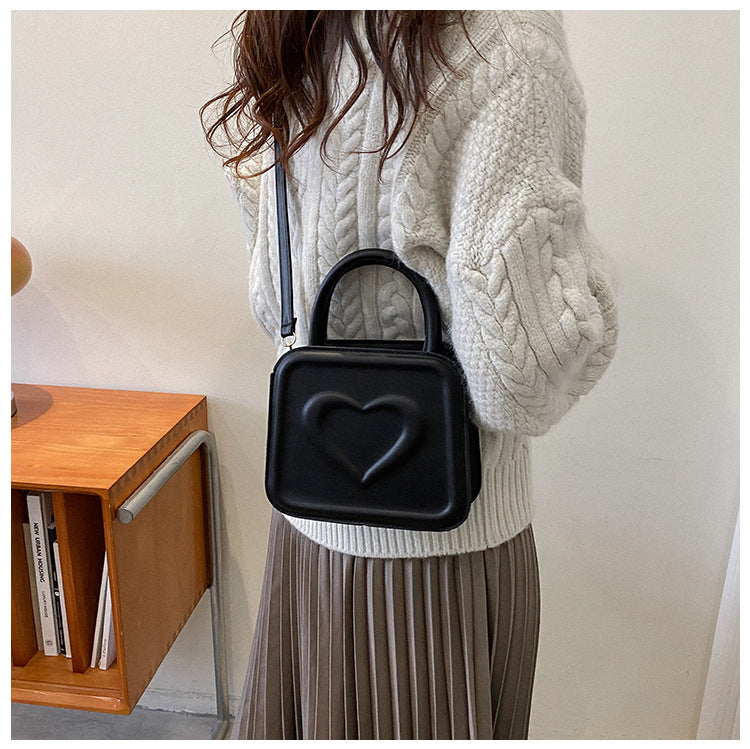 Love Small Square Bag Casual Fashion Shoulder Crossbody Bags - Abysaz Kollectionz