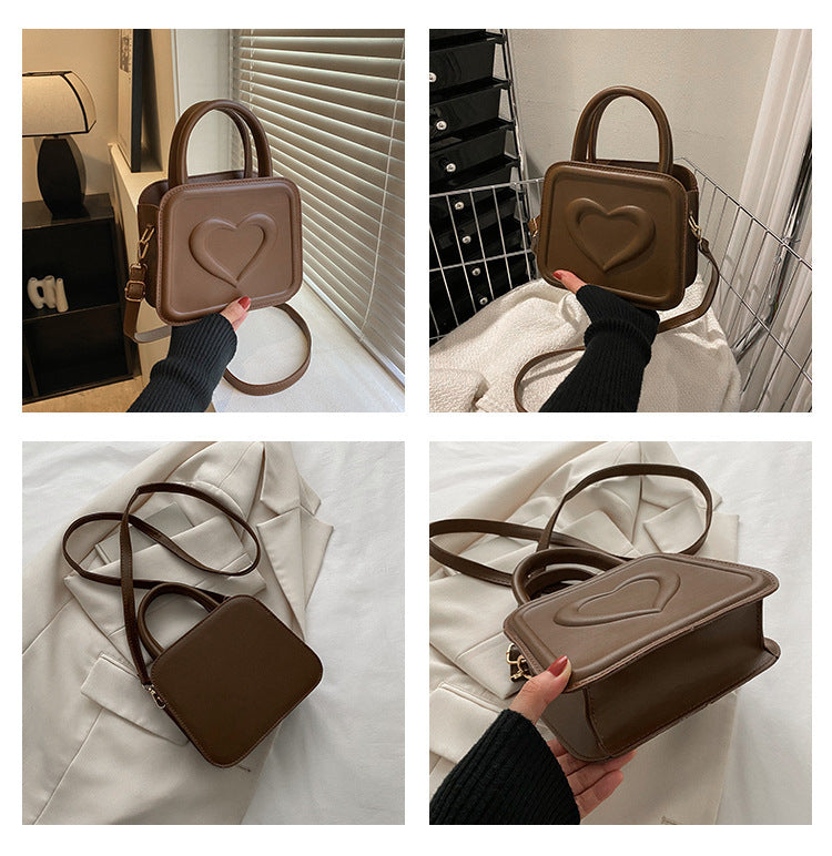 Love Small Square Bag Casual Fashion Shoulder Crossbody Bags Abysaz Kollectionz