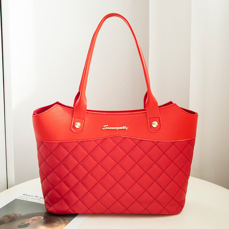 Rhombus Handbag Women Shopping Shoulder Crossbody Bags Abysaz Kollectionz