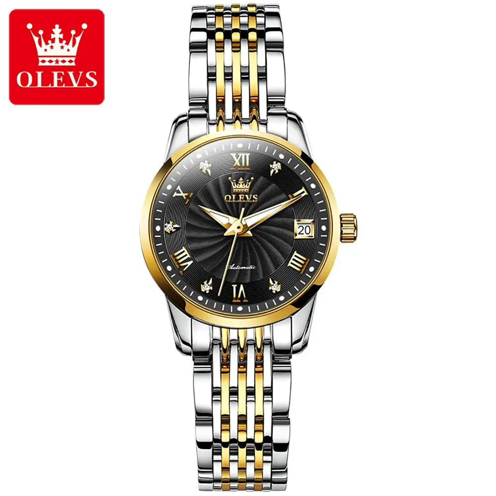 Top Brand Luxury Watch for Men Automatic Movement Mechanical Male Wristwatch Waterproof Stainless Steel Men'S Watches