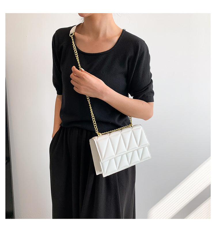 Small Square Bags Fashion Chain Crossbody Shoulder Bag Abysaz Kollectionz