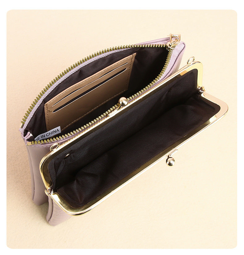 Lock Shoulder Bags Women Alligator Pattern Crossbody Phone Bag - Abysaz Kollectionz
