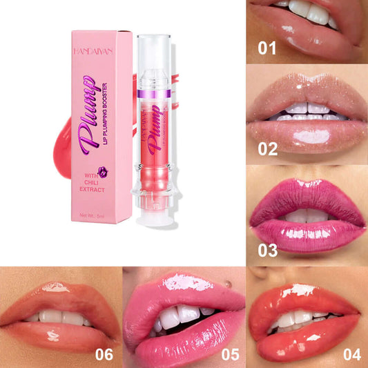 New Tube Lip Rich Lip Color Slightly Spicy Lip Honey Lip Glass Mirror Face Lip Mirror Liquid Lipstick Abysaz Kollectionz