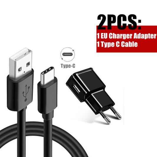 Black Fast Charging Cable Charger Adapter Abysaz Kollectionz