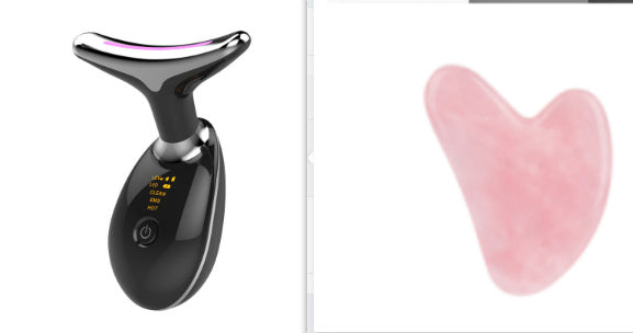 EMS Thermal Neck Lifting And Tighten Massager Electric Microcurrent Wrinkle Remover Abysaz Kollectionz
