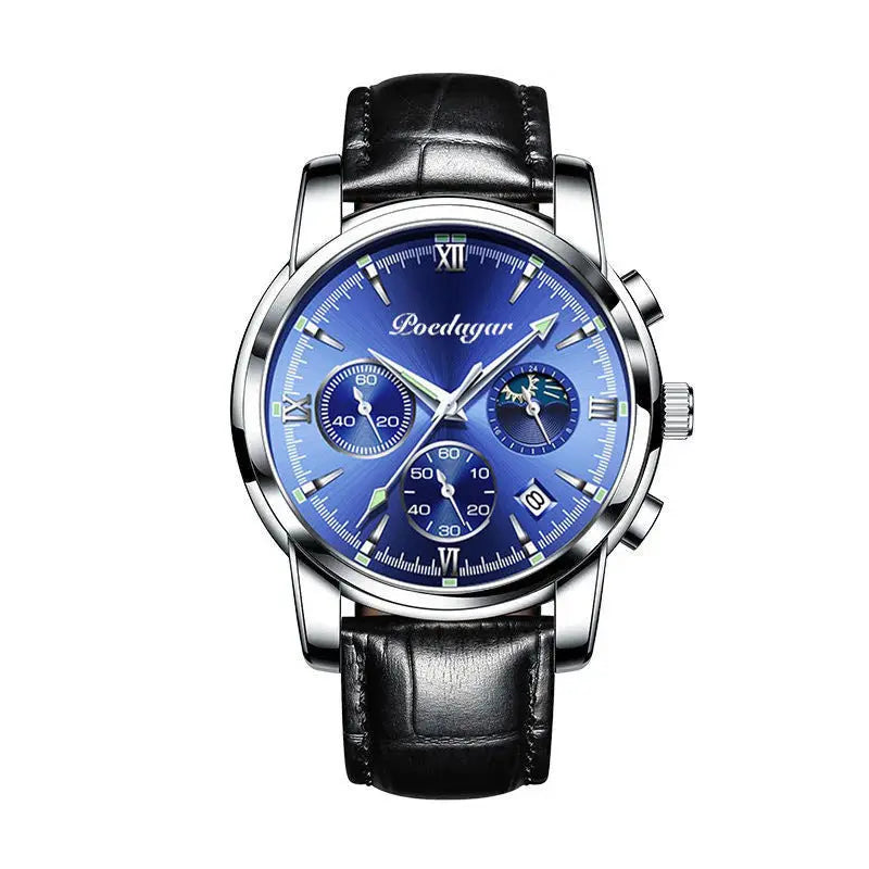 Multifunctional Men's Watch Luminous Waterproof Quartz Wrist Watch - Abysaz Kollectionz