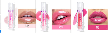New Tube Lip Rich Lip Color Slightly Spicy Lip Honey Lip Glass Mirror Face Lip Mirror Liquid Lipstick - Abysaz Kollectionz