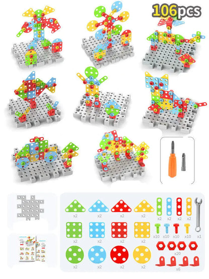 Creative Building Kits Educational Blocks Sets - Abysaz Kollectionz