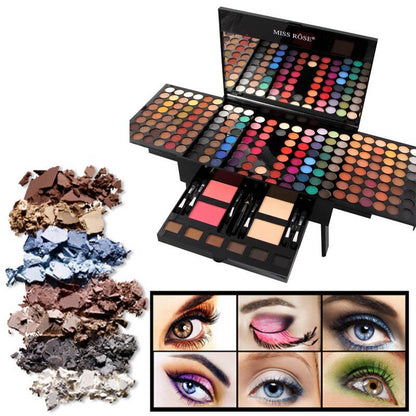 180 Colors Eyes Shadow Blush Set Personalized Piano-shaped Makeup Palette Box Abysaz Kollectionz