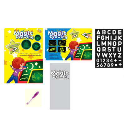Educational Toy Drawing Pad 3D Magic 8 Light Effects Puzzle Board Sketchpad Abysaz Kollectionz