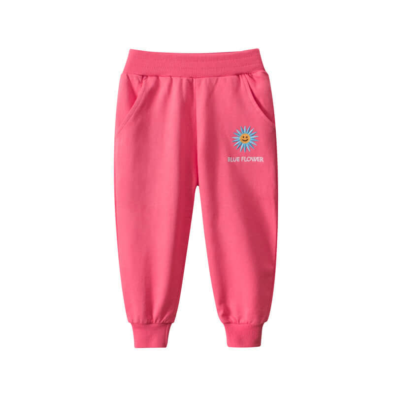 Girls' Trousers, Children's Outer Wear, Thin Western-Style Sports Pants For Kids - Abysaz Kollectionz