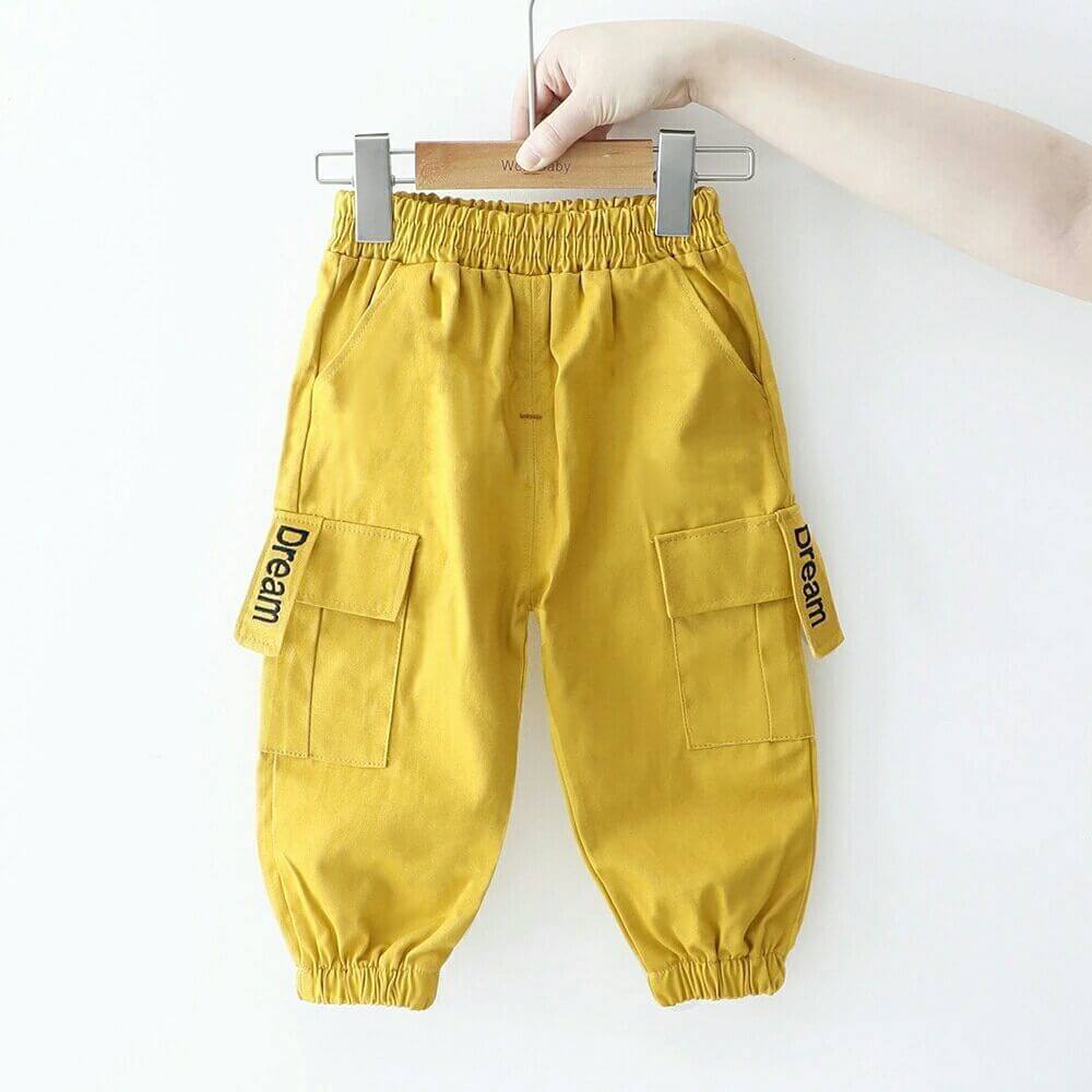 New Overalls, Children's Casual Pants, Korean Sports Trousers, Male Baby Pants, Outer Wear Abysaz Kollectionz