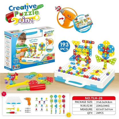 Creative Building Kits Educational Blocks Sets - Abysaz Kollectionz