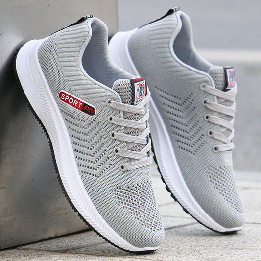 Breathable Mesh Shoes Casual Sports Shoes Deodorant Tide Shoes Non-Slip Running Shoes Work Shoes Men Abysaz Kollectionz