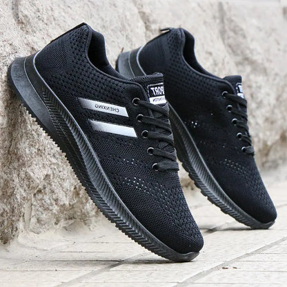 Breathable Mesh Shoes Casual Sports Shoes Deodorant Tide Shoes Non-Slip Running Shoes Work Shoes Men - Abysaz Kollectionz
