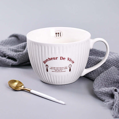 Large-Capacity Big Belly Cup Milk Cup Coffee Cup Abysaz Kollectionz