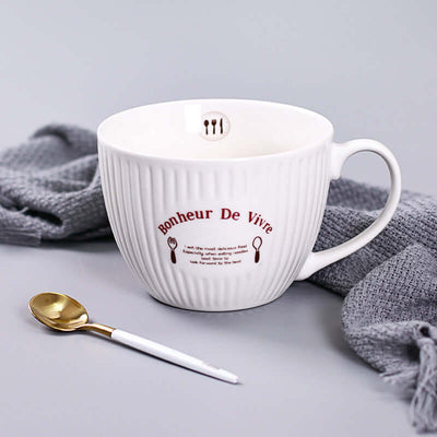 Large-Capacity Big Belly Cup Milk Cup Coffee Cup Abysaz Kollectionz