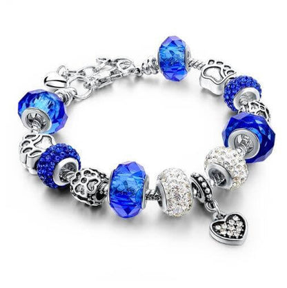 Crystal Beads Bracelets & Bangles Snake Chain Charm Bracelets For Women Jewellery - Abysaz Kollectionz