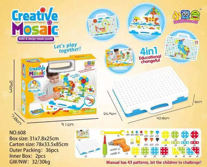 Creative Building Kits Educational Blocks Sets - Abysaz Kollectionz