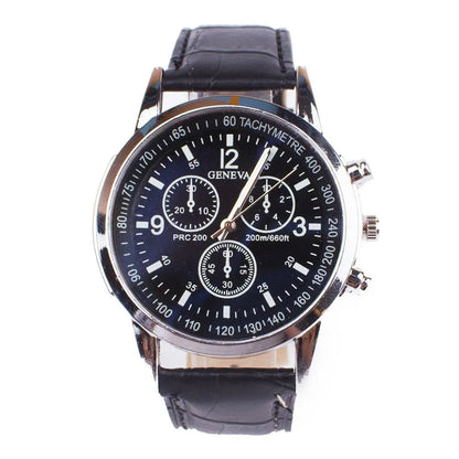 Blue Light Glass Wrist Watch Men New Watches - Abysaz Kollectionz