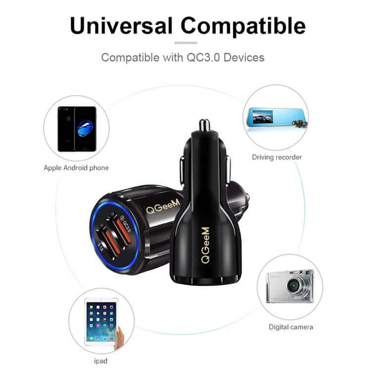 Smart Car Charger Abysaz Kollectionz