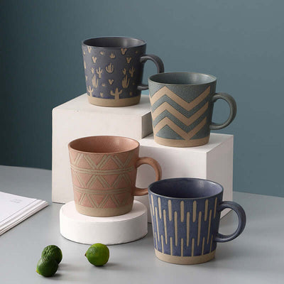 Stoneware Mug Coffee Cup Couple Water Cup Abysaz Kollectionz