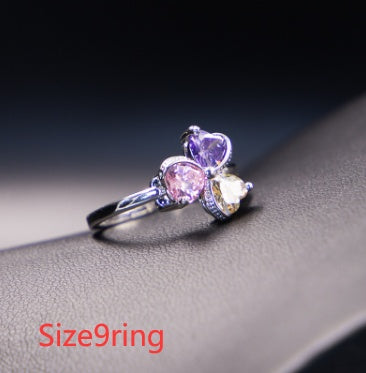 Clover Zircon Diamond Jewellery Set Women - Abysaz Kollectionz