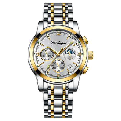 Multifunctional Men's Watch Luminous Waterproof Quartz Wrist Watch - Abysaz Kollectionz
