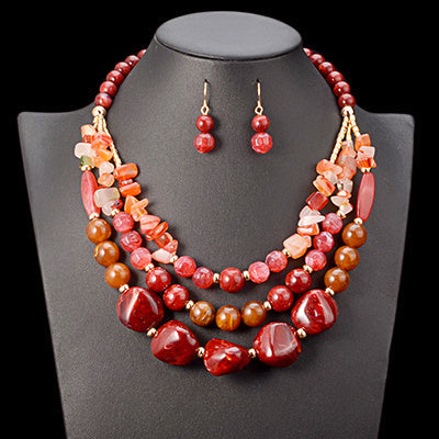 Wedding Accessories African Beads Jewellery Set Abysaz Kollectionz