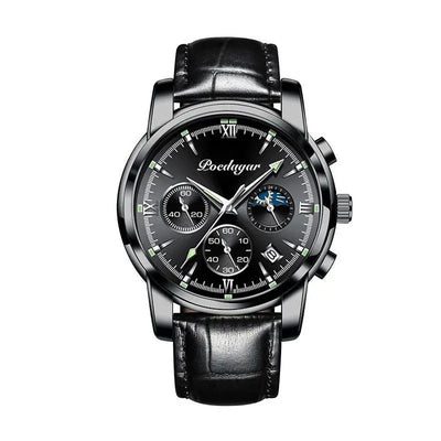Multifunctional Men's Watch Luminous Waterproof Quartz Wrist Watch - Abysaz Kollectionz